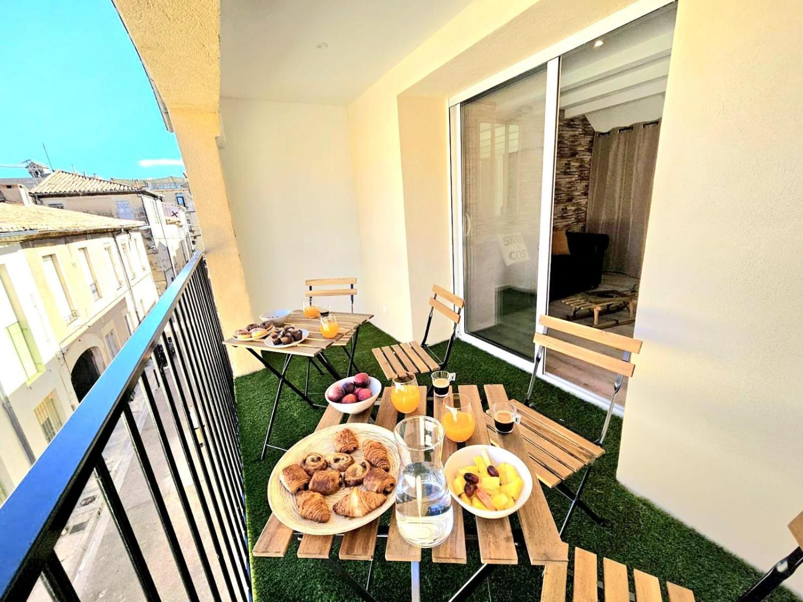 L'Escale Cevenole - Terrasse Et Clim Apartment Nimes Ngoại thất bức ảnh